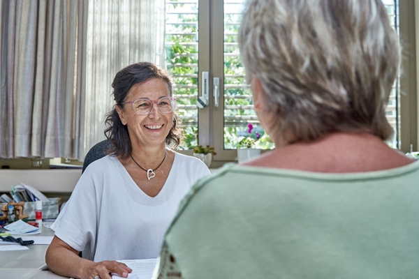 Mitarbeiterin im Sozialdienst